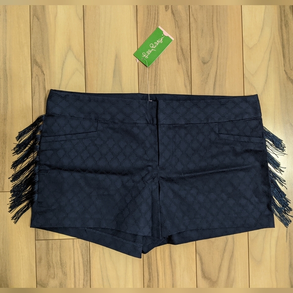 Lilly Pulitzer Pants - NWT! Lilly Pulitzer Ellie Shorts In True Navy Size 12